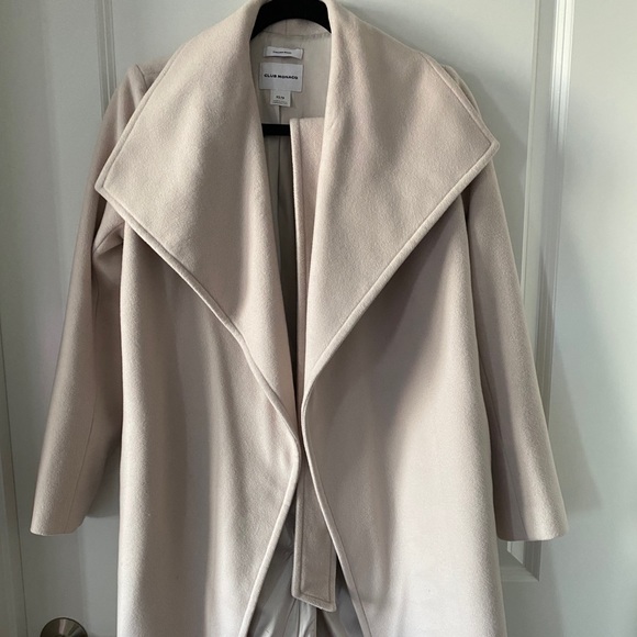 Club Monaco Blush Wrap Coat - Picture 5 of 7